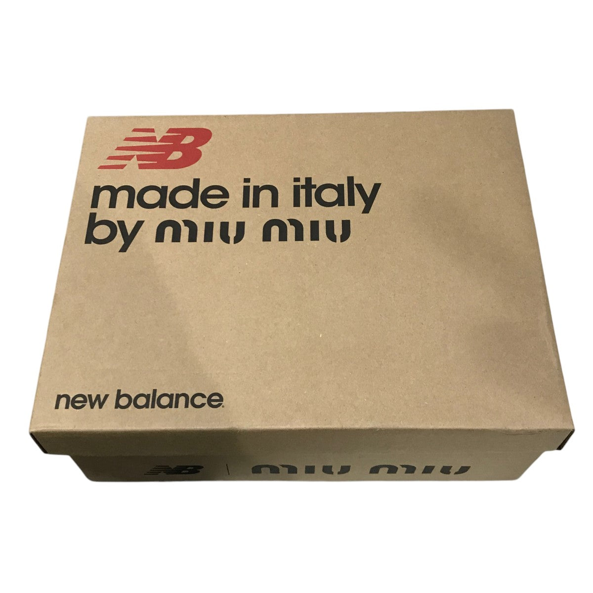New Balance by Miu Miu ブラウンスニーカー 42.5 New Balance ブラウン（茶色）系 22cm MiuMiu(ミュウミュウ