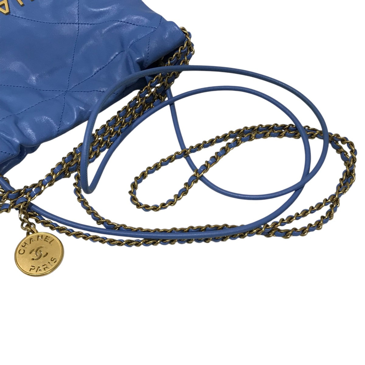 CHANEL(シャネル) 【CHANEL 22ミニ】ショルダーバッグ NU4***** ライト