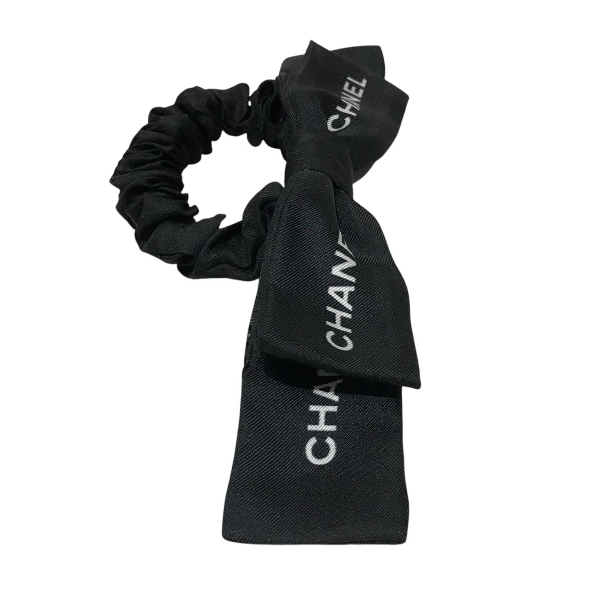 シャネル　ヴィンテージ　リボン　シュシュ　黒 CHANEL(シャネル) 23SSリボンシュシュ ブラック｜【公式