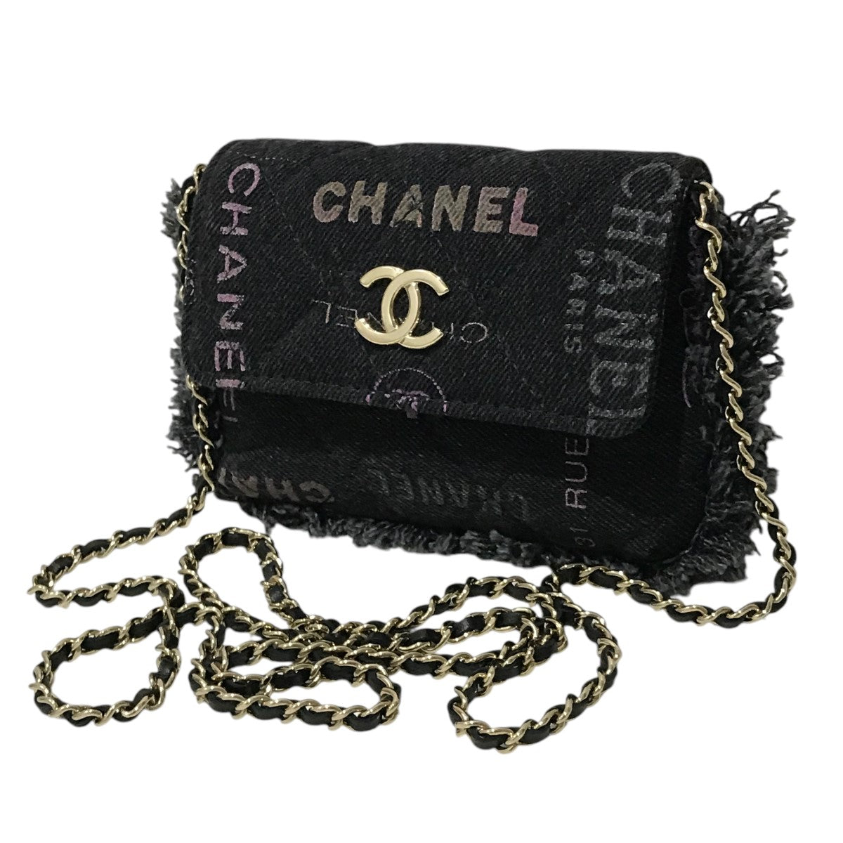 Chanel デニム　マトラッセ　2way ショルダーバッグ　ハンドバッグ シャネル CHANEL デニムマトラッセ ココハンドル 2wayバッグ