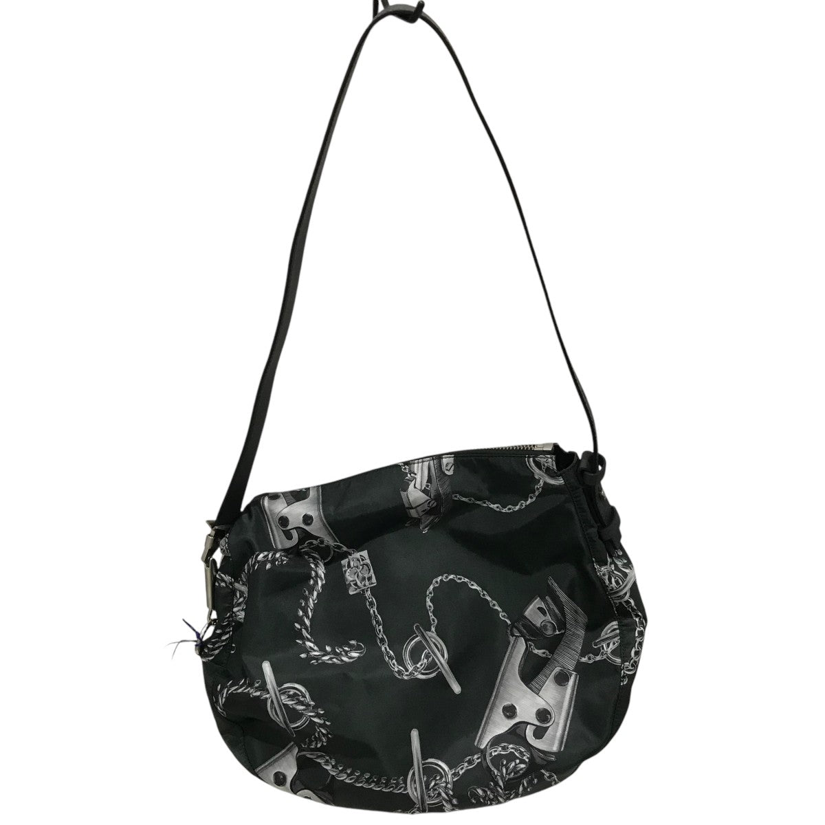 BURBERRY バーバリー　キルティングショルダーバッグ ホワイト BURBERRY バーバリー キルティングショルダーバッグ ホワイト