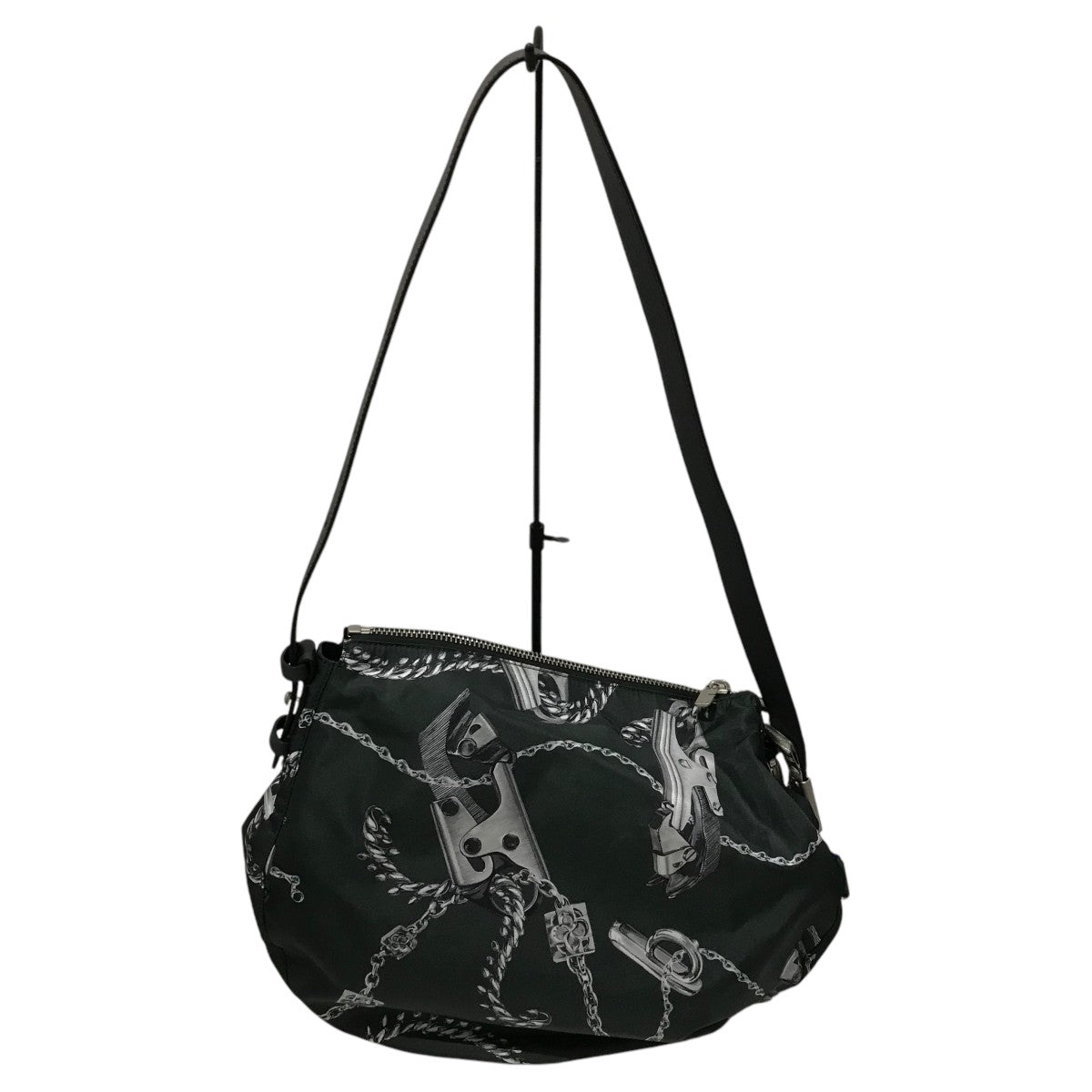 BURBERRY 【medium Knight hardware-print shoulder bag】ショルダーバッグ8087168 古着・中古-10枚目のアイテム画像