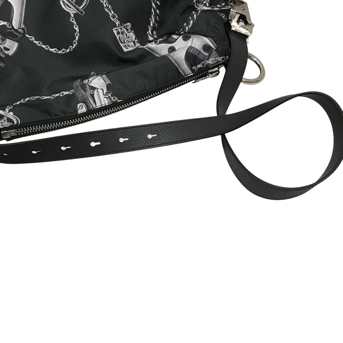 BURBERRY 【medium Knight hardware-print shoulder bag】ショルダーバッグ8087168 古着・中古-6枚目のアイテム画像
