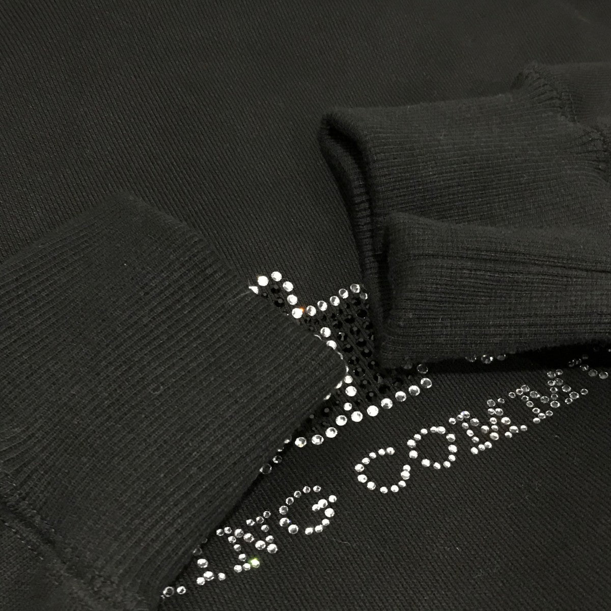 rhine stone hoodieラインストーンフーディーjych202405