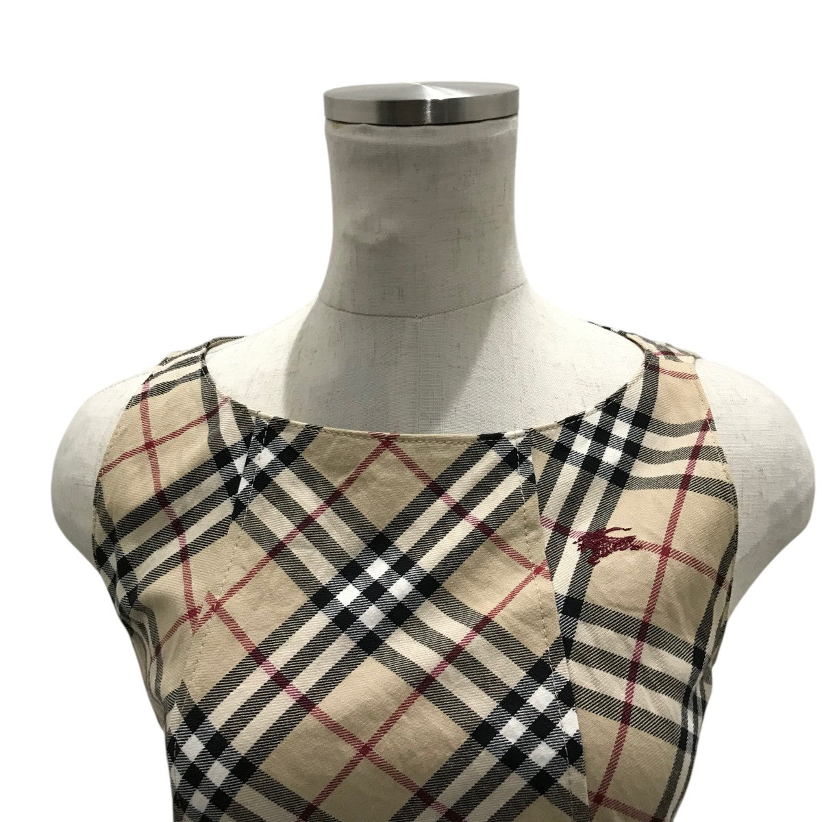 Burberry blue label ノースリーブワンピース ノバチェック