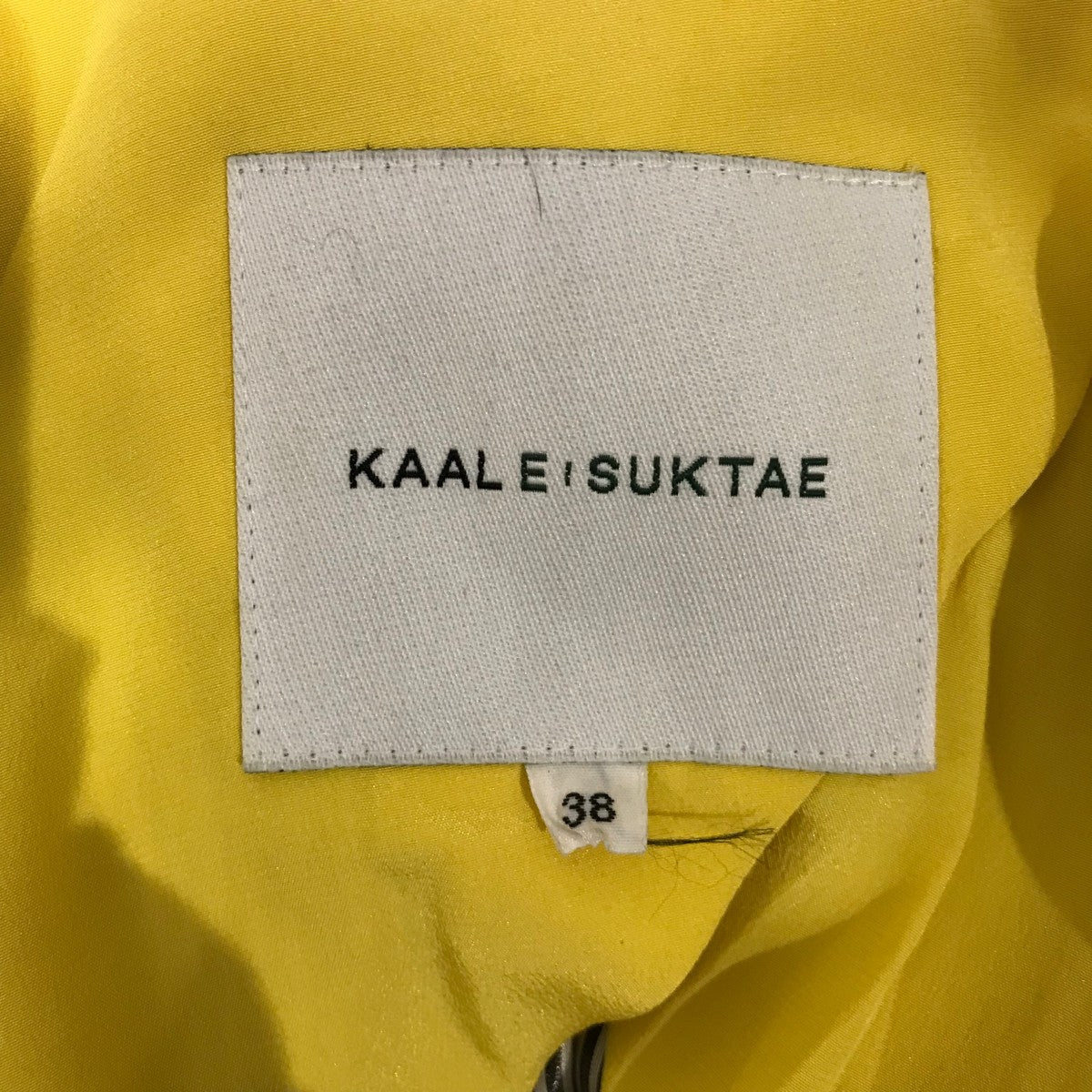 レザー切替ジャケット