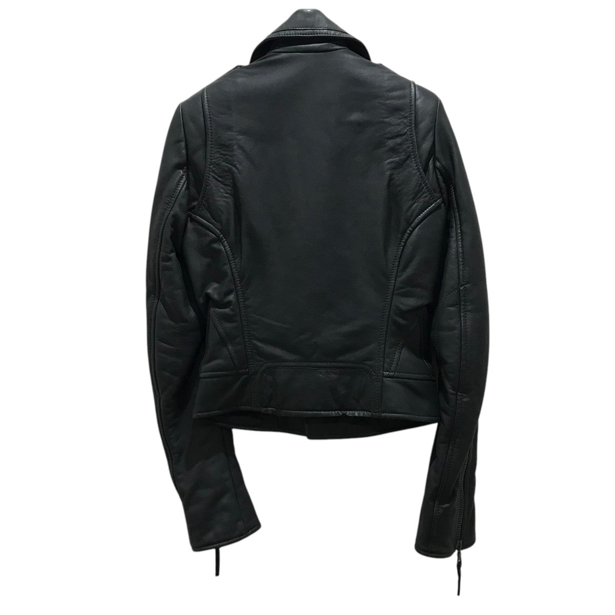 BALENCIAGA 07AW ダブル ライダース 36 ラムレザー - メルカリ