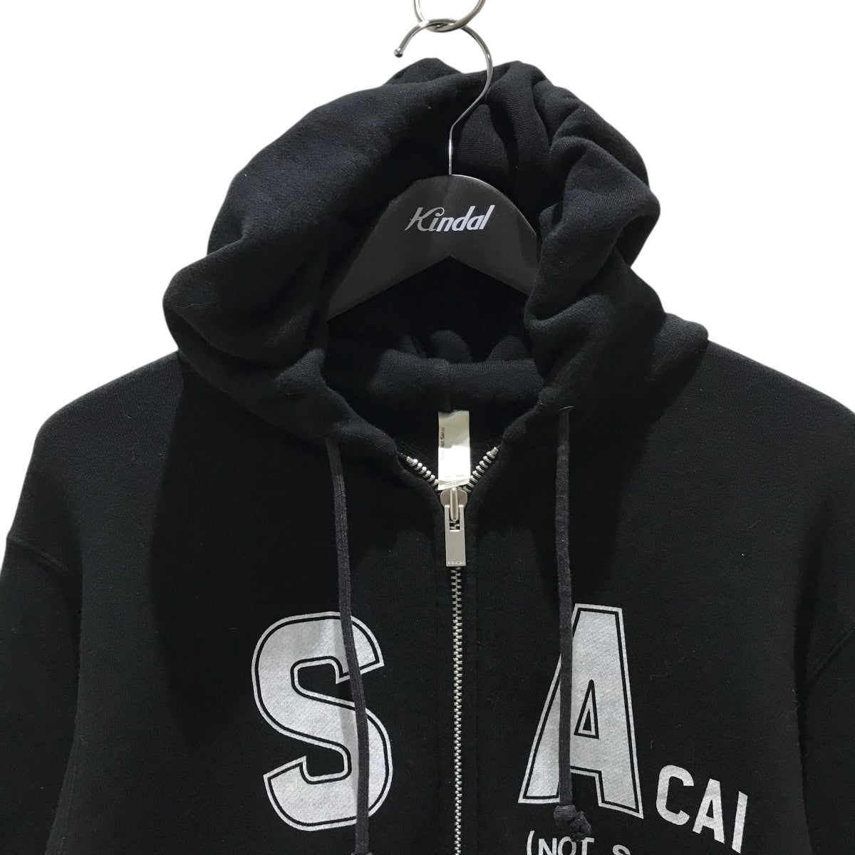 sacai×FRAGMENT DESIGN not sacaiジップパーカー16-01182M 16 sacai×FRAGMENT DESIGN not sacaiジップパーカー16-01182M 16