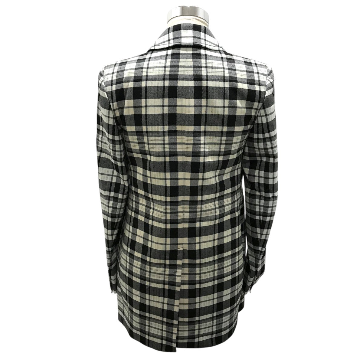 BALENCIAGA(バレンシアガ) ダブルブレストチェックコート528625