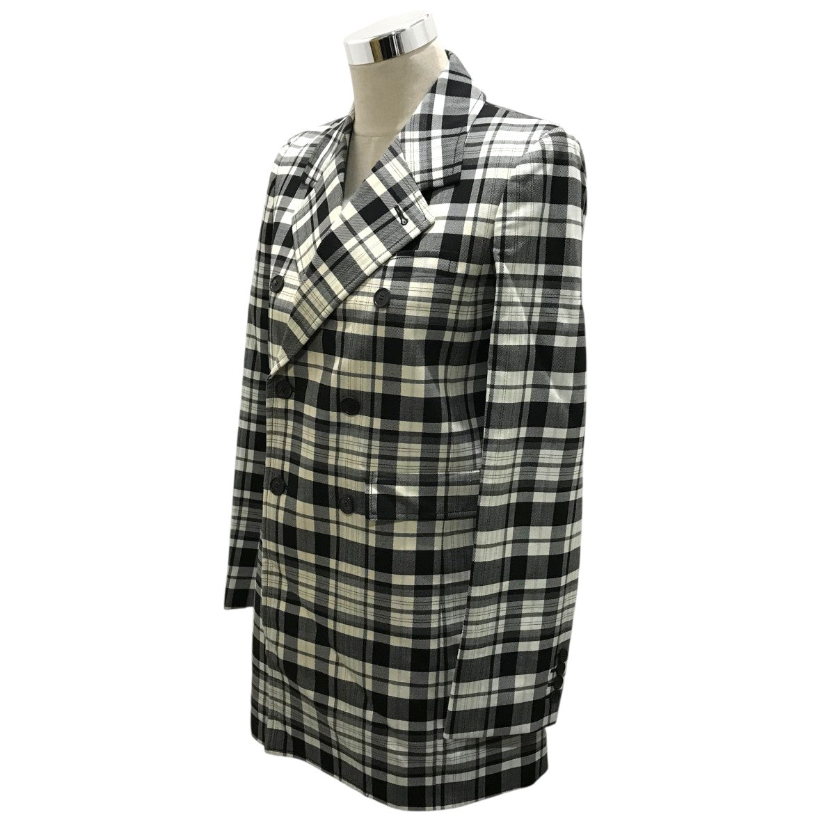 バレンシアガ ダブルブレスト チェスターコート カシミヤ 50% カーキ L 2025年最新】BALENCIAGA メンズ チェスターコートの人気アイテム