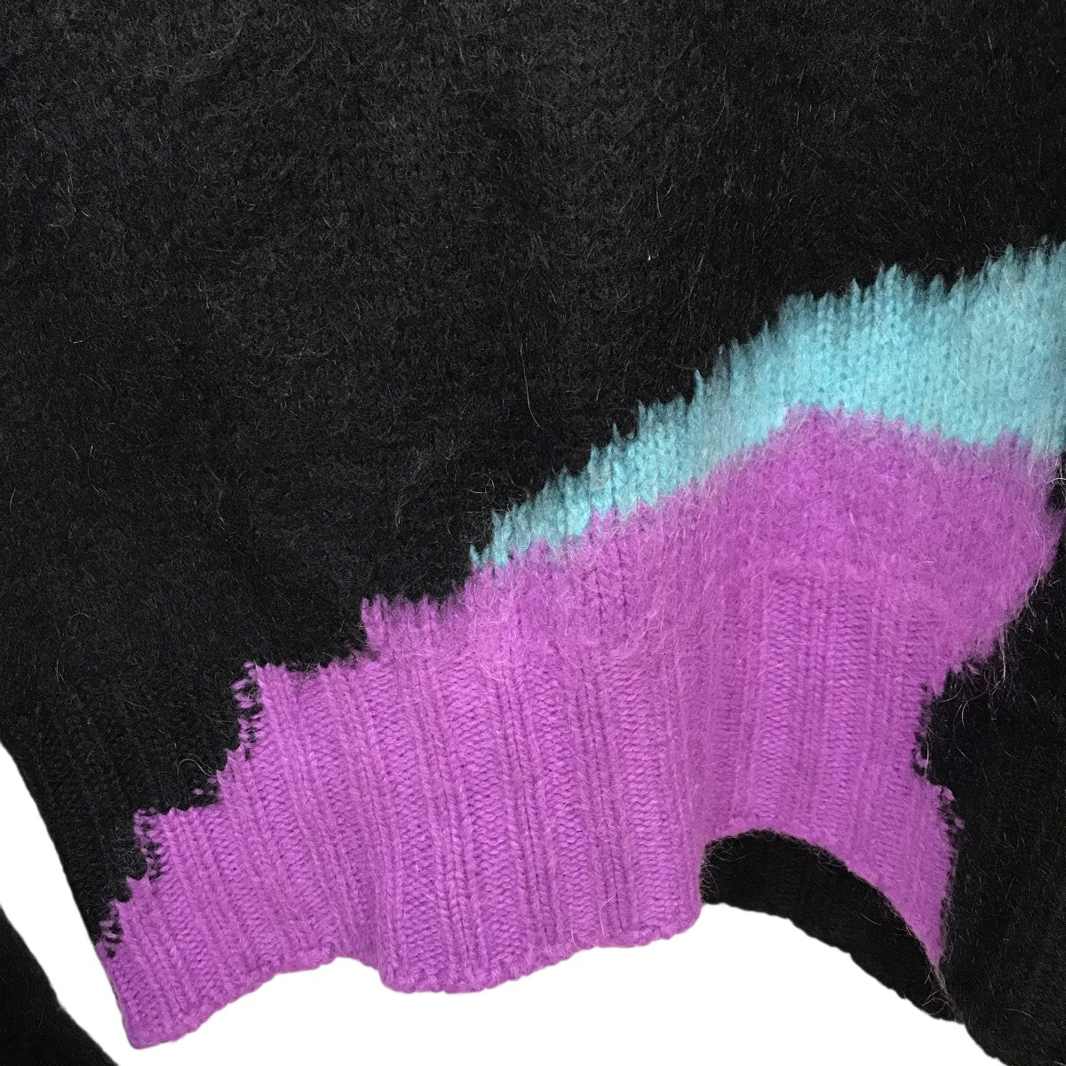 RAF SIMONS(ラフシモンズ) モヘヤ混ウールニットセーター21282550003