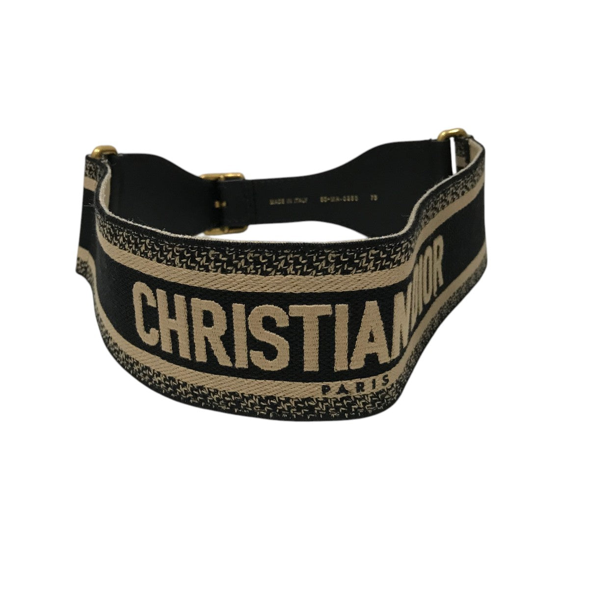 CHRISTIAN DIOR ディオール　ベルト エンブロイダリー キャンバス DIOR(ディオール) エンブロイダリーキャンバスベルト B0003CBTE