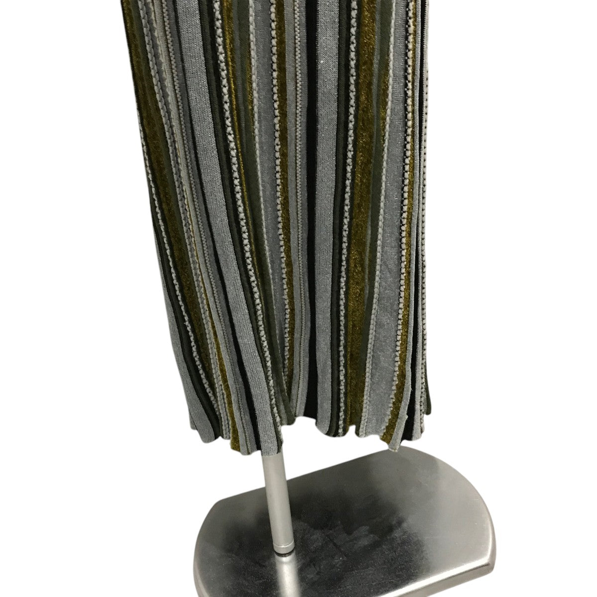 5*0様 マメクロゴウチ　MM24SS-DR019 ワンピース　グレー Mame Kurogouchi マメクロゴウチ グレー MM22FW-DR011 Stripe Jacquard