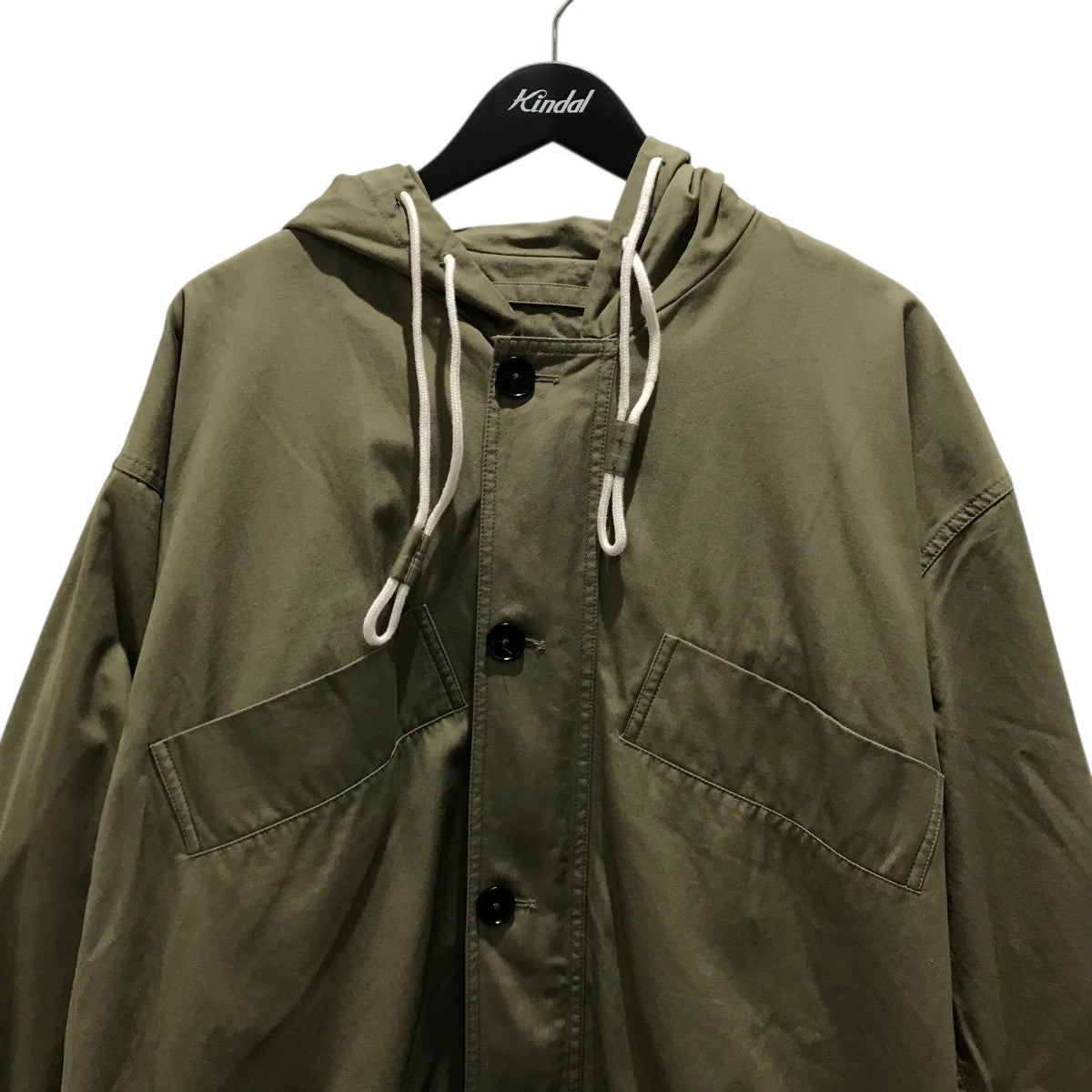 JIL SANDER(ジルサンダー) フーデットミリタリーコートJSMU430121