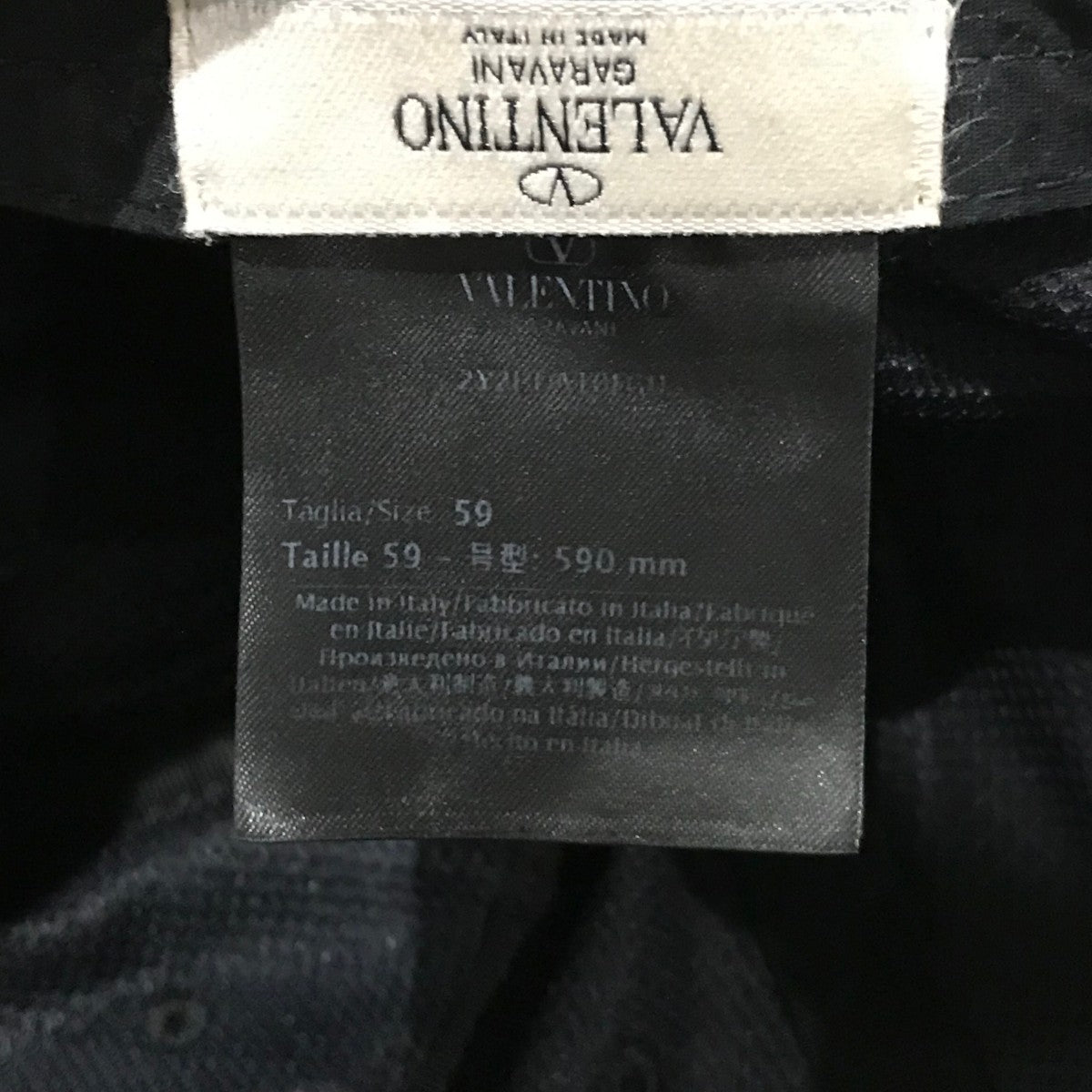 VALENTINO ナイロンキャップ2Y2HDA10EGU 古着・中古-9枚目のアイテム画像