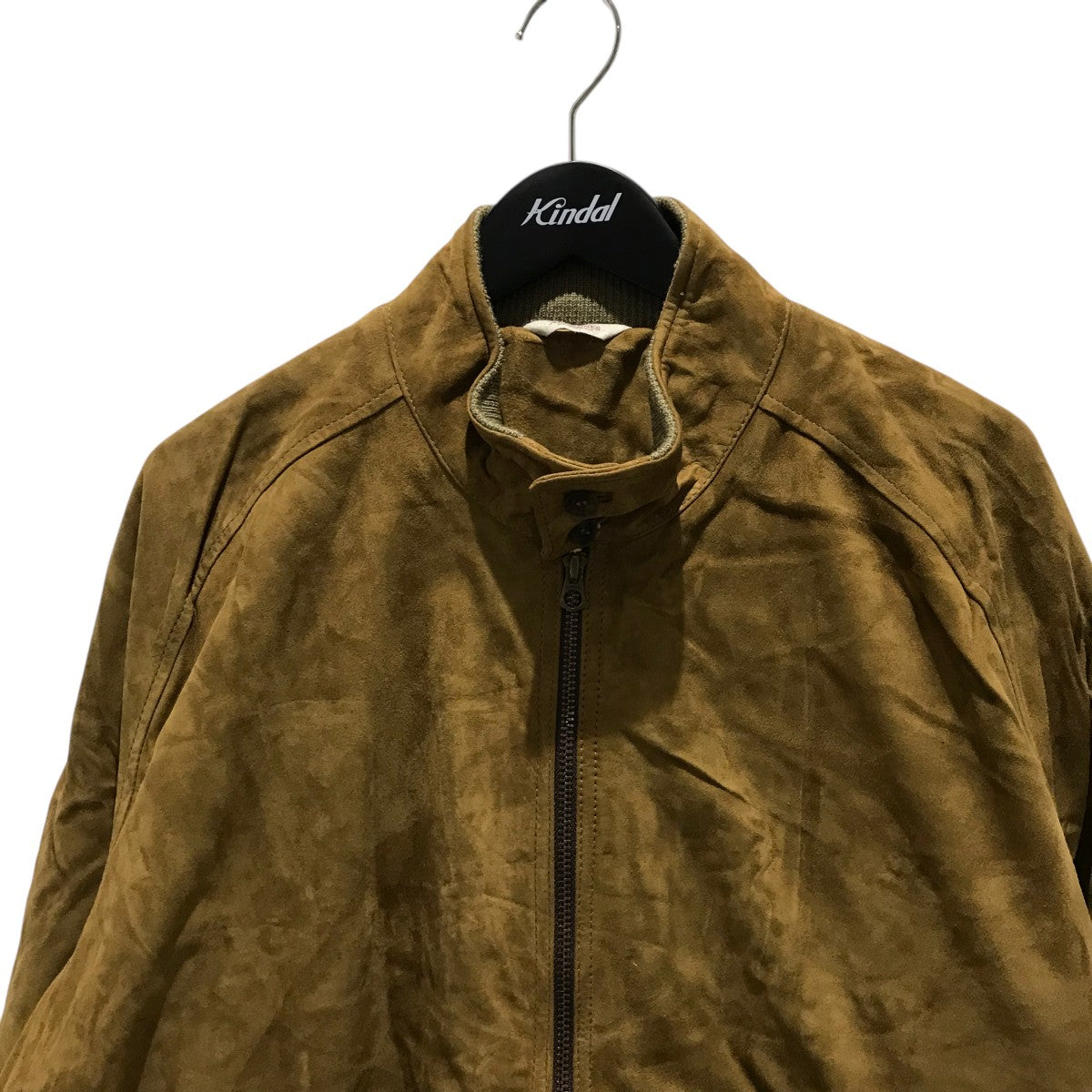 ARDENNES×Wild Life Tailor 別注スウェードジャケット 古着・中古-3枚目のアイテム画像