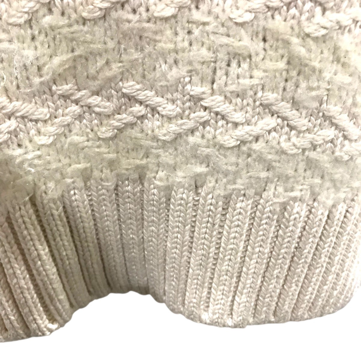 BLAMINK(ブラミンク) シルクパターンクルーネックノースリーブニット