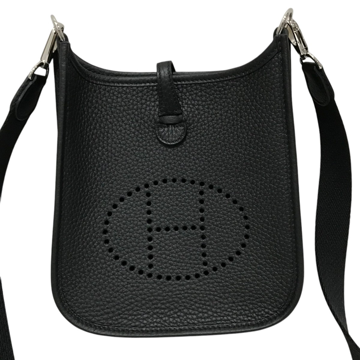 未使用品HERMESエヴリンミニTPMダークグレーショルダーK刻ピコタン