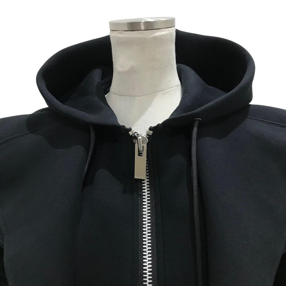 秋に備えて　sacai サカイ SCM-056スポンジスウェット ジップパーカー sacai(サカイ) Sponge Sweat x Nylon Twill Hoodieスポンジ