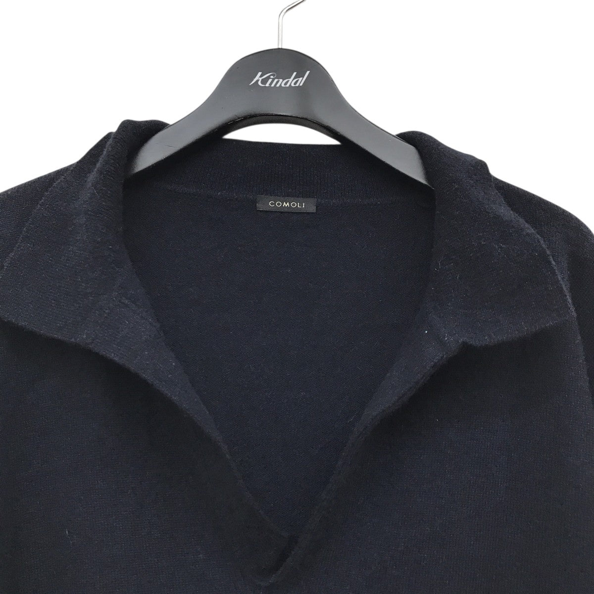 定価61600円 COMOLI カシミヤシルクスキッパーニット フリーサイズ 定価61600円 COMOLI カシミヤシルクスキッパーニット フリーサイズ