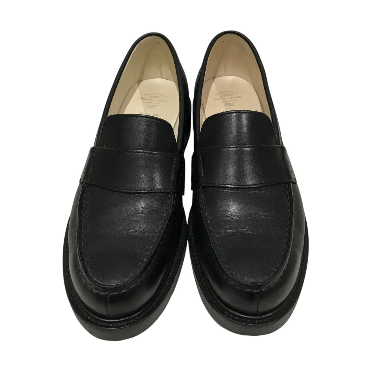 foot the coacher(フットザコーチャー) レザーローファー