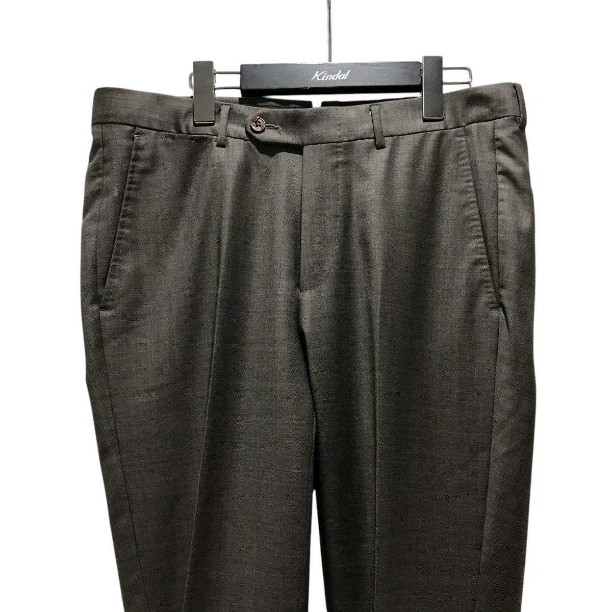 【SHIPS×Zegna】シップス×ゼニア　セットアップ　スーツ　グレー系　42 SHIPS×Zegna】シップス×ゼニア セットアップ スーツ グレー系 42