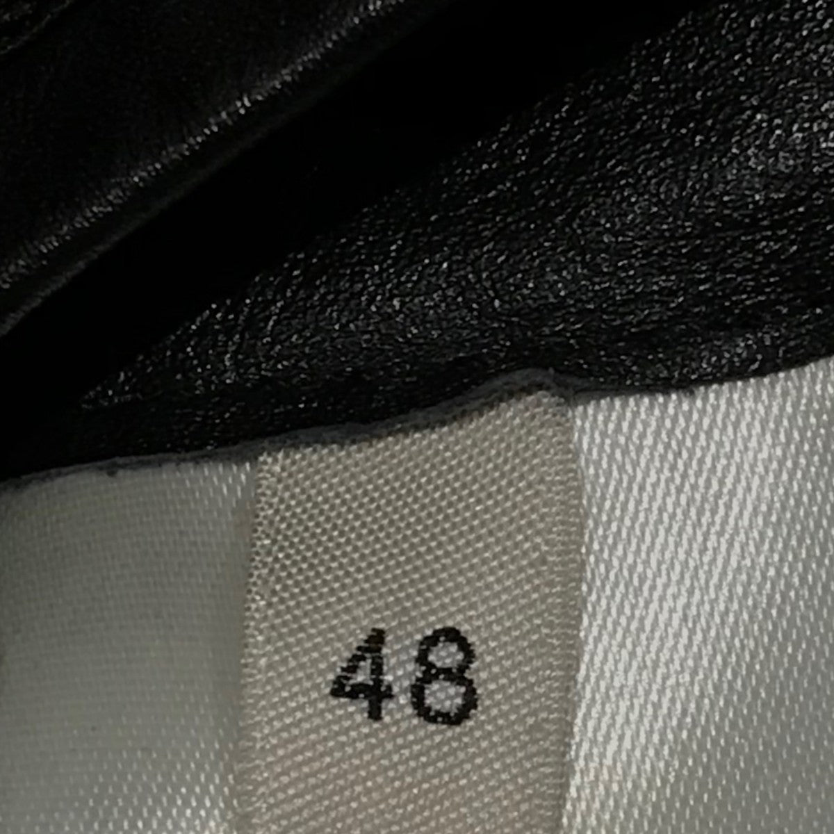 CELINE(セリーヌ) パイピング ベイカー ダブルライダース レザー