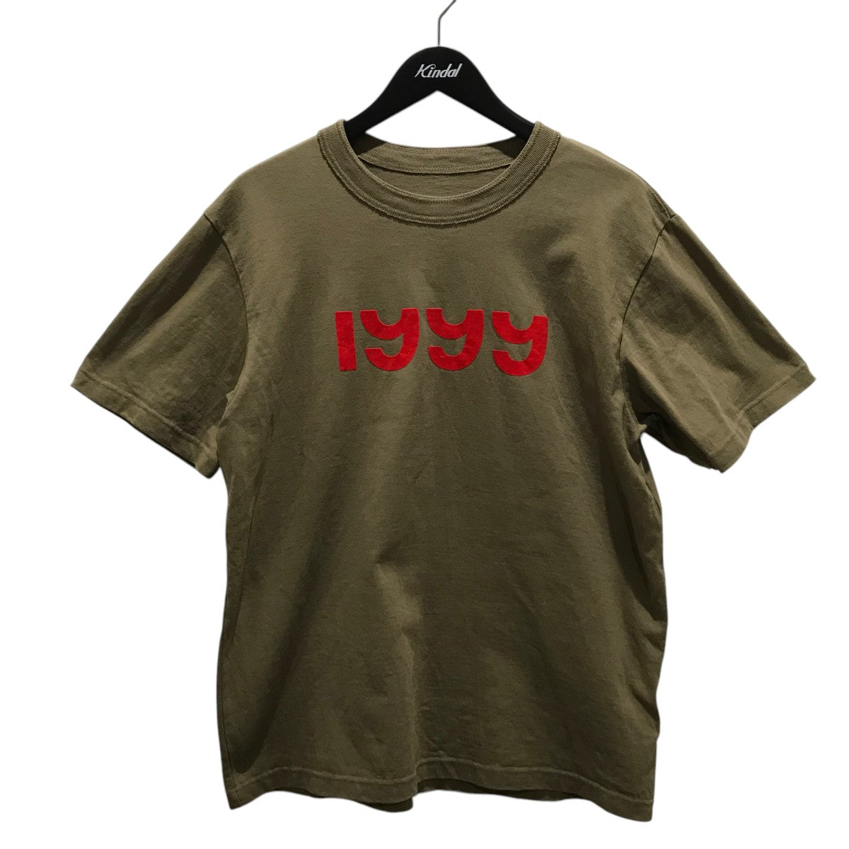 sacai 25SS【Flock Print T-Shirt】フロックプリントTシャツ25-0979S 古着・中古-1枚目のアイテム画像