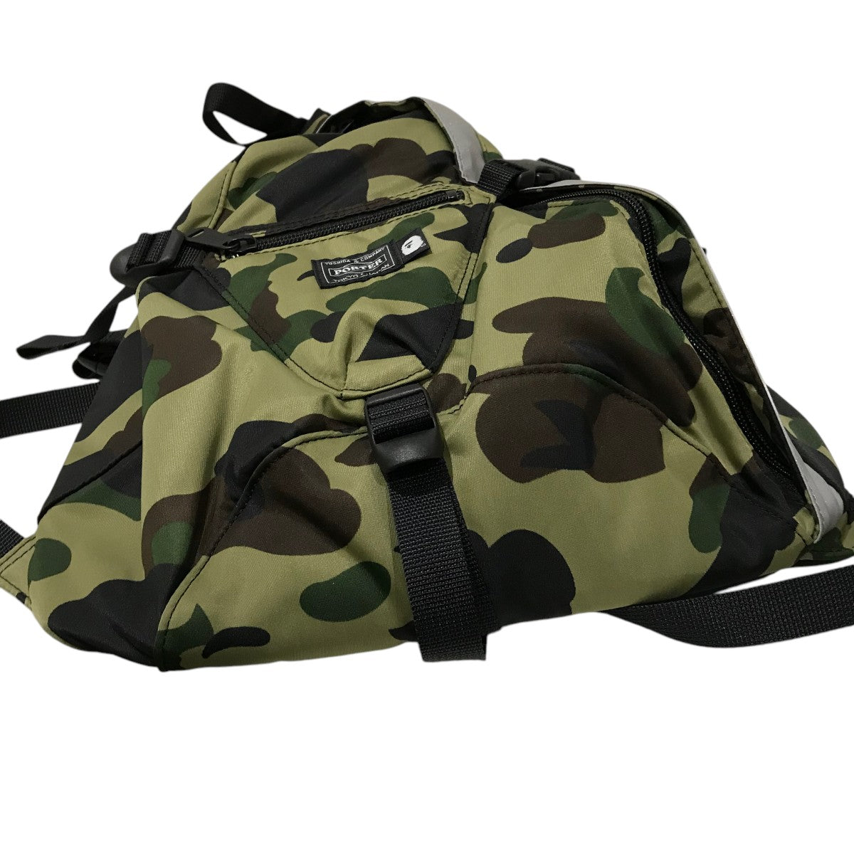 A BATHING APE PORTER カモフラージュ ボディバッグ　迷彩 PORTER 1ST CAMO BODY BAG（ボディバッグ/ウエストポーチ）｜A