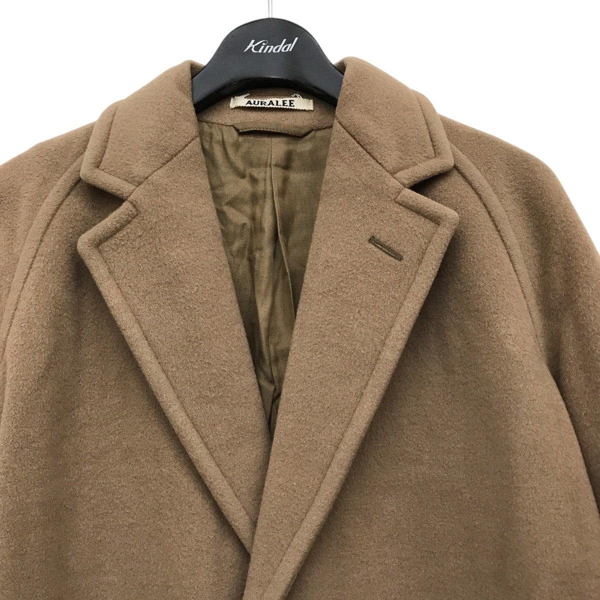 AURALEE(オーラリー) CASHMERE WOOL MOSSER CHESTERFIELD COATカシミヤ