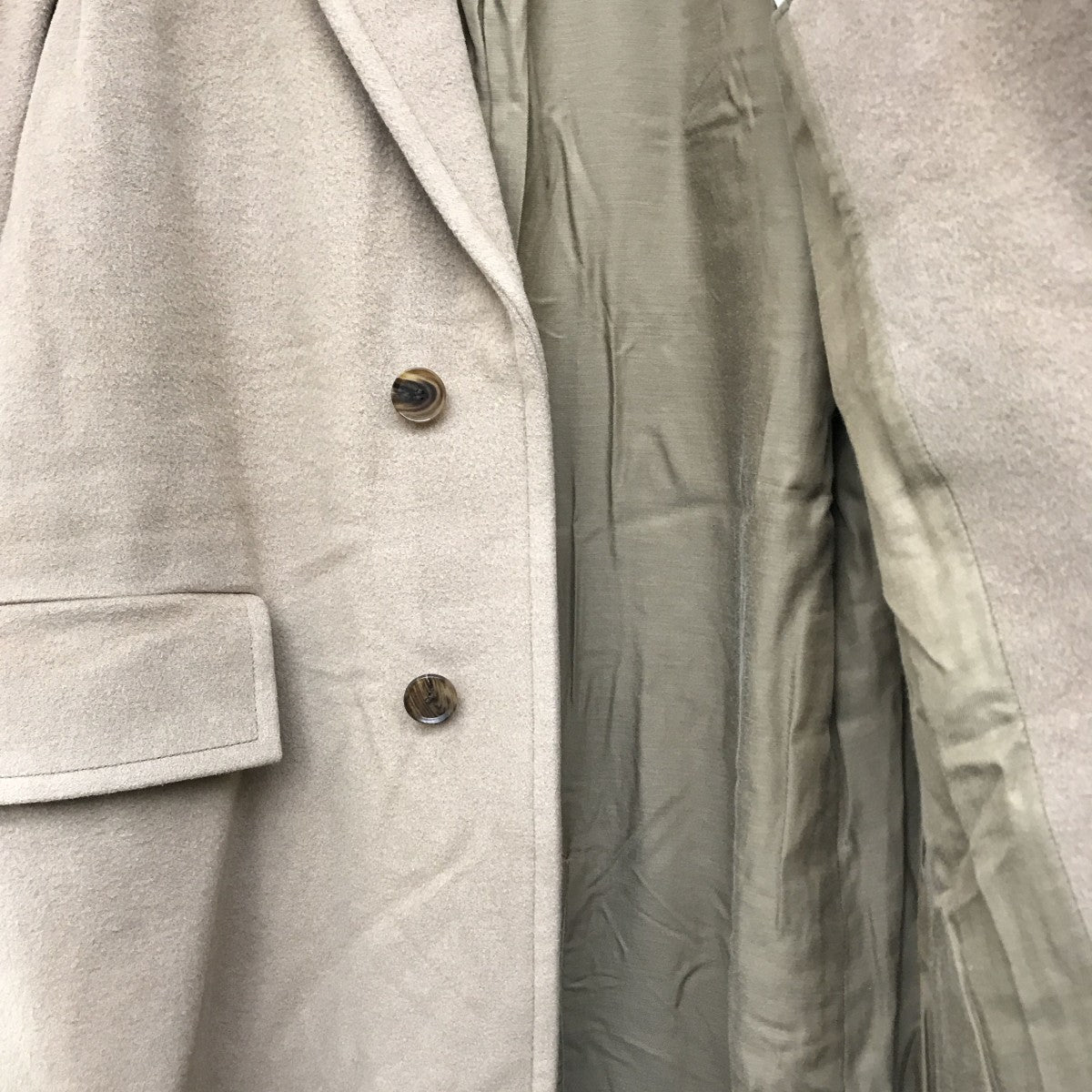 AURALEE(オーラリー) CASHMERE WOOL MOSSER CHESTERFIELD COATカシミヤ