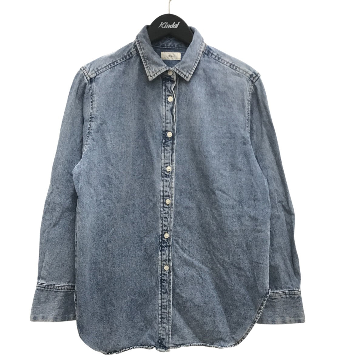 極美品 イエナラブークル IENA デニム セーラーシャツ 22SS 定価2万 セール】IENA LA BOUCLE ライト デニム セーラーシャツ（シャツ