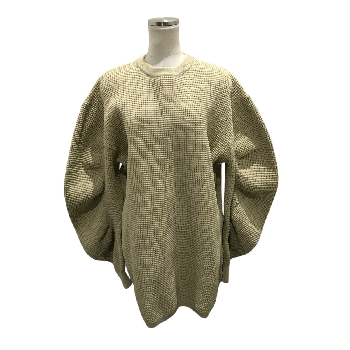 【CIRCLE SILHOUETTE KNIT TOP】サーマルカットソー01320190500