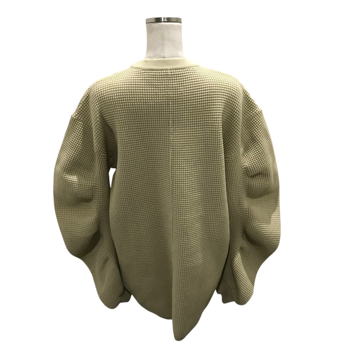 【CIRCLE SILHOUETTE KNIT TOP】サーマルカットソー01320190500