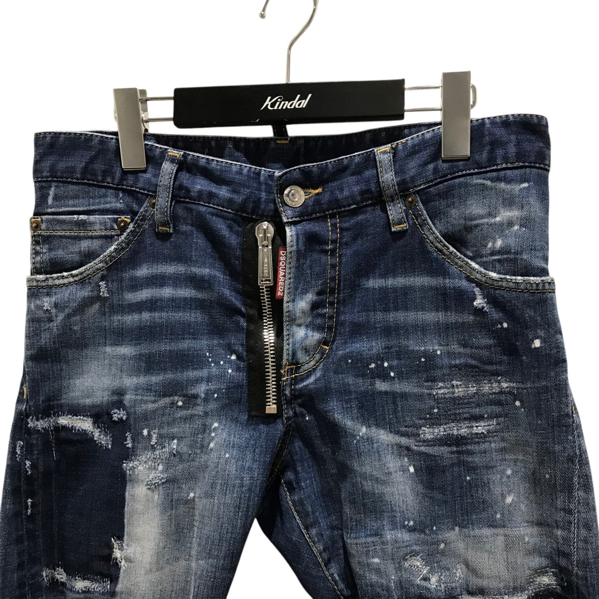 D*4様 DSQUARED2 タイダイ柄 デニムパンツ 46 DSQUARED2(ディースクエアード) デニムパンツS74LB1049