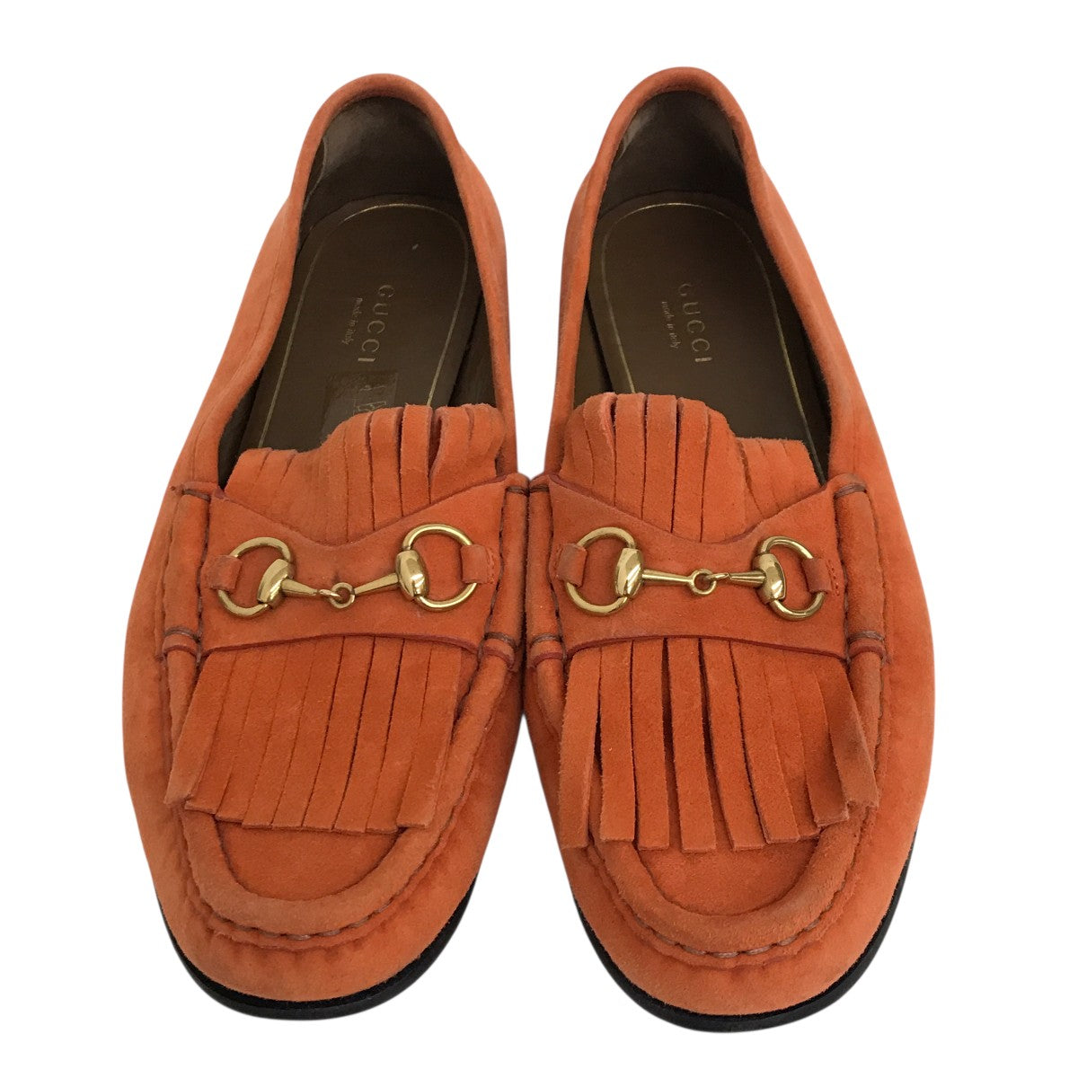 GUCCI スウェードビットタッセルローファー 古着・中古-4枚目のアイテム画像