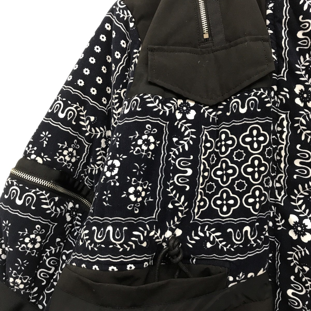 sacai×reyn spooner ダウンジャケット18-03920 18-03920 ネイビー