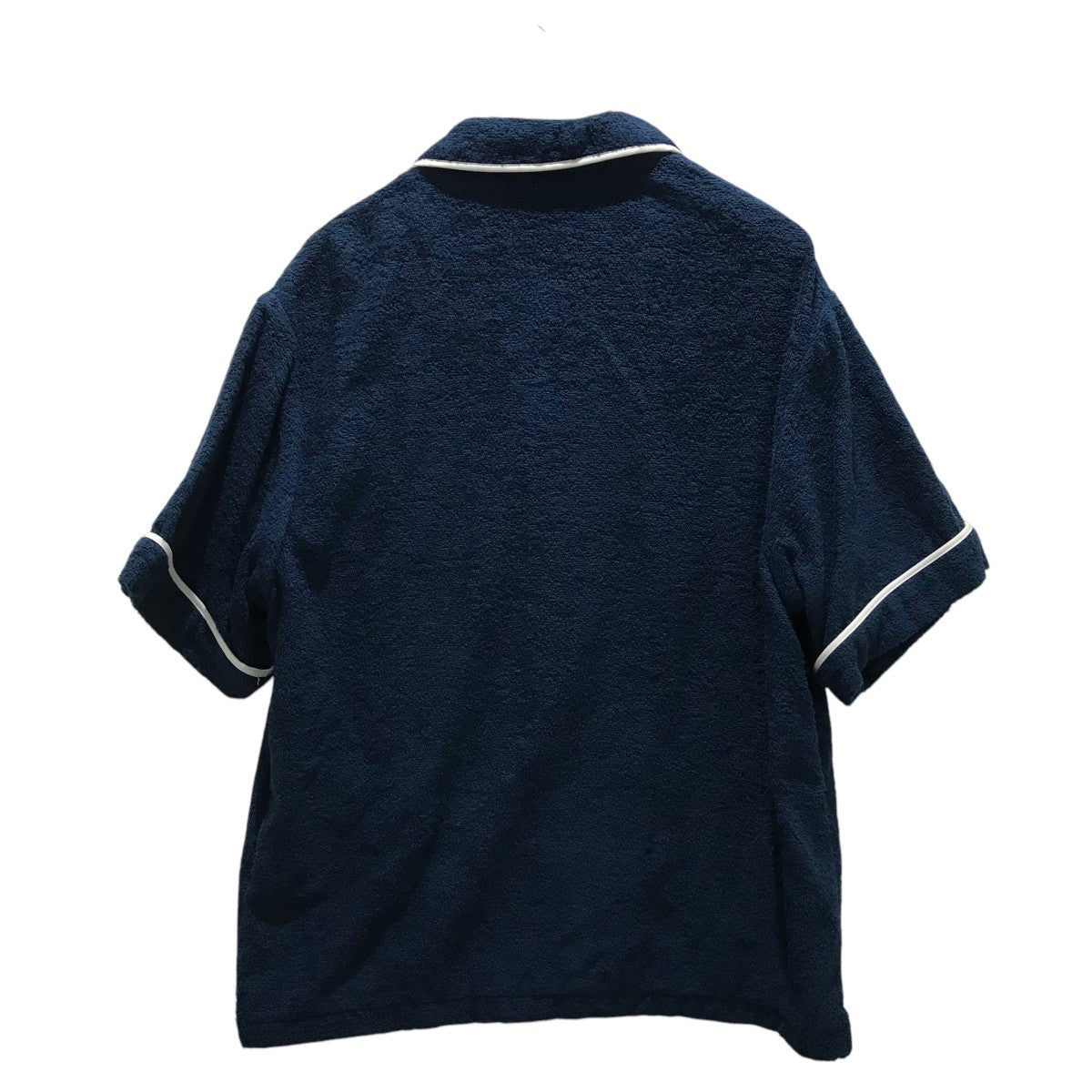 PRADA(プラダ) コットンテリー半袖ボウリングシャツSC559 S212