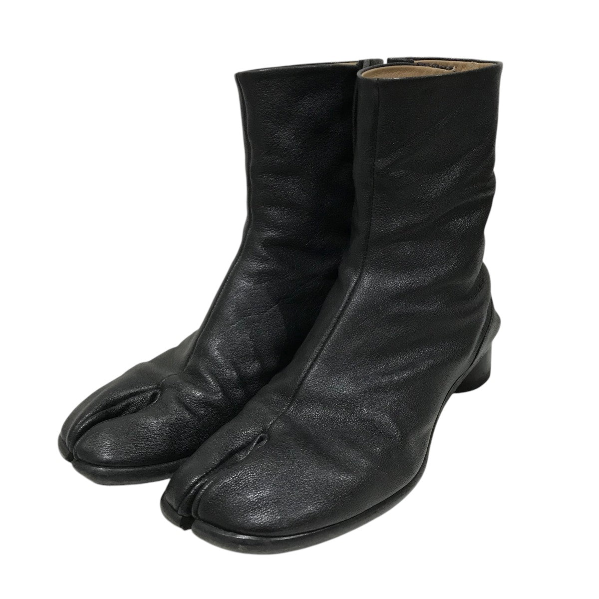 【在庫有】 Maison サイズ ブラック 足袋ブーツ Margiela(メゾンマルジェラ) 靴