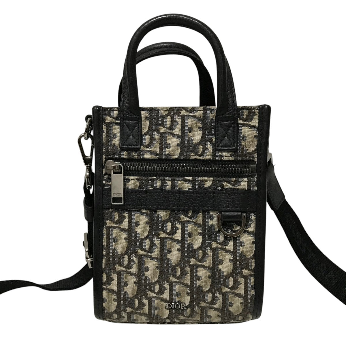 DIOR オブリークバーティカルショルダーバッグ 古着・中古-3枚目のアイテム画像