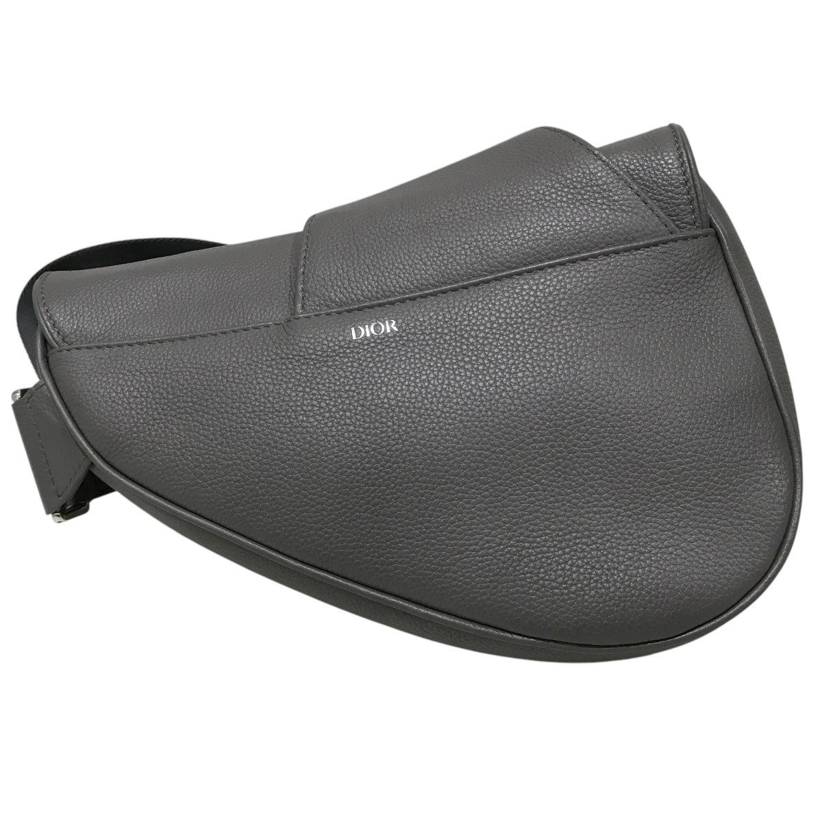 DIOR(ディオール) レザーサドルバッグ グレー|【公式】カインド DIOR(ディオール) レザーサドルバッグ グレー|【公式】カインド