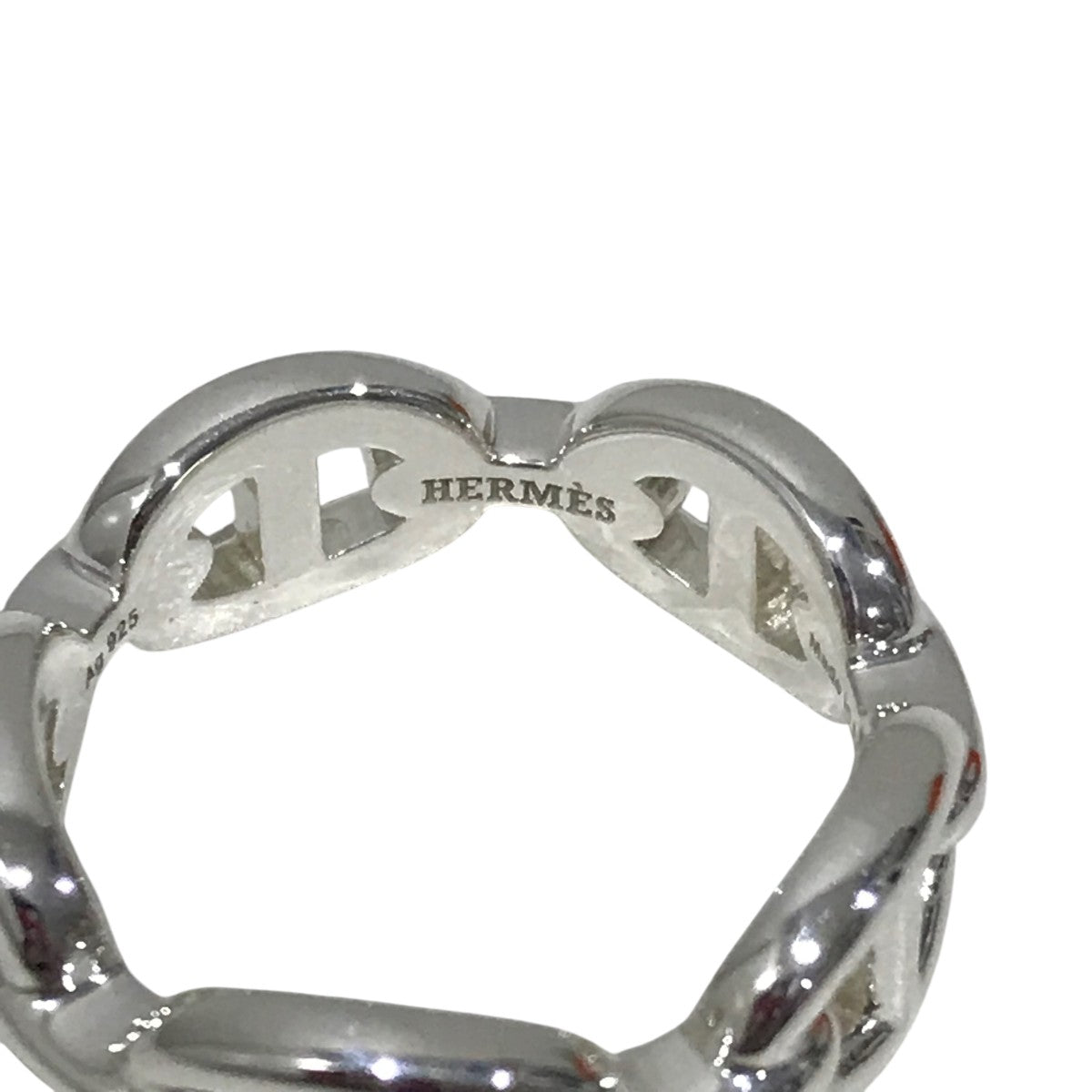 HERMES(エルメス) シェーヌダンクル アンシェネリングPMシルバー