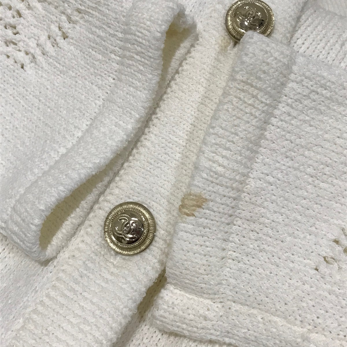 シャネル　ロングカーディガン　36サイズ　ホワイト　ニット　レディース　洋服 楽天市場】【アパレル】CHANEL シャネル レディース 長袖カーディガン