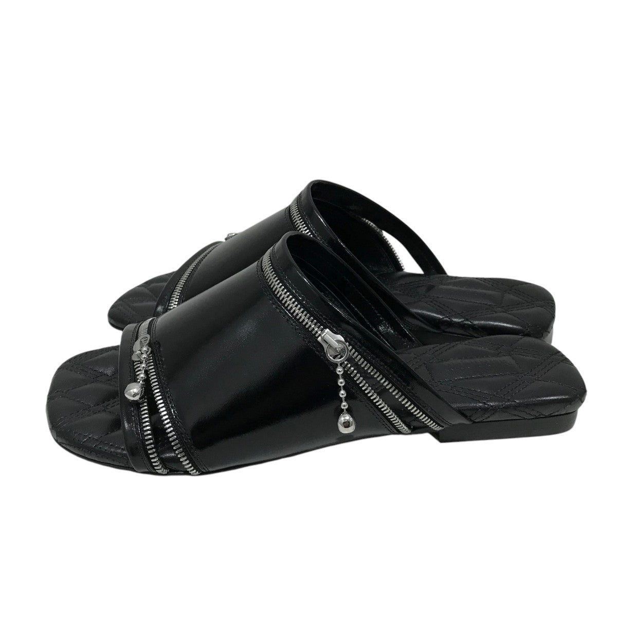 BURBERRY◆SLOANE◆レザーフラットサンダル 10mm Burberry Women's Sloane TB Leather Flat Sandal Dusky Pink