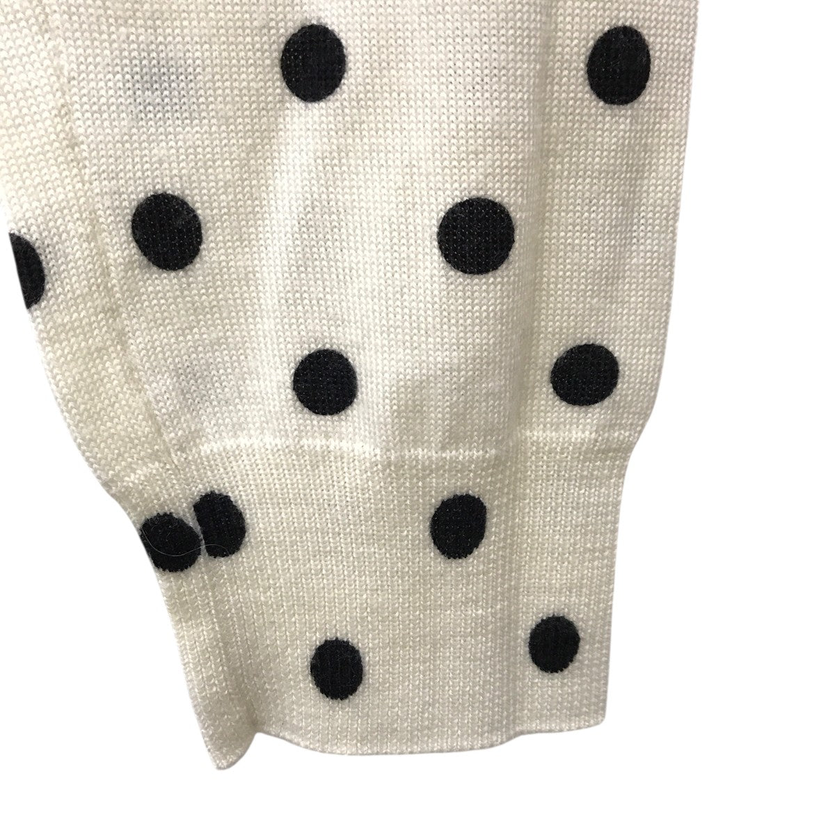 PLAY コムデギャルソン ドット 水玉 カーディガン 定番 M 本物 Comme Des Garçons Play ポルカドット カーディガン | レッド