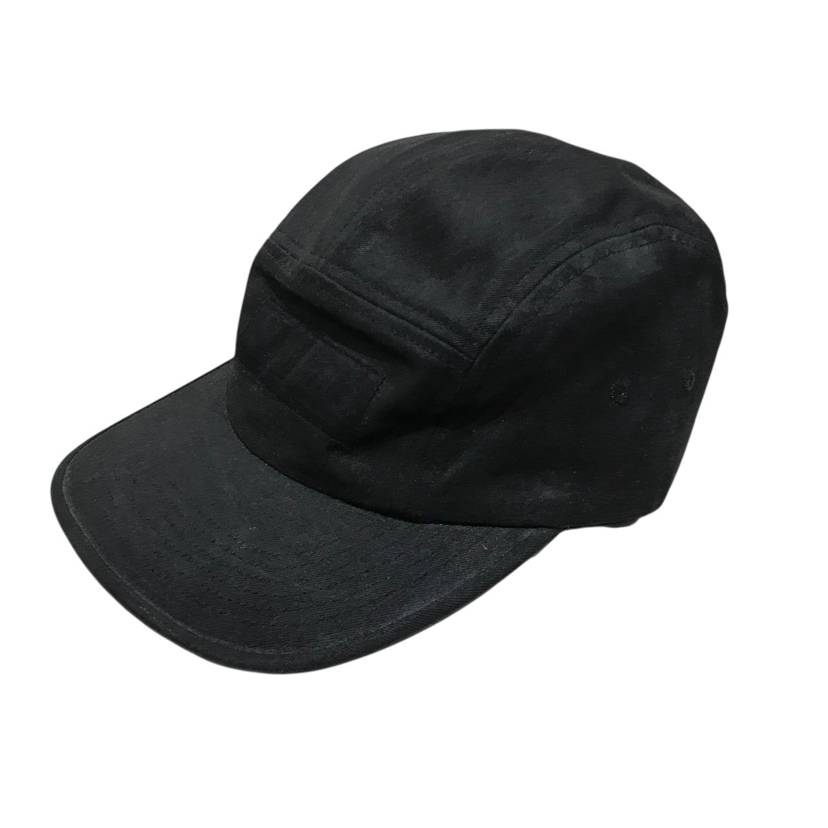 Supreme×MM6 Maison Margiela ペンキ加工キャップ ブラック