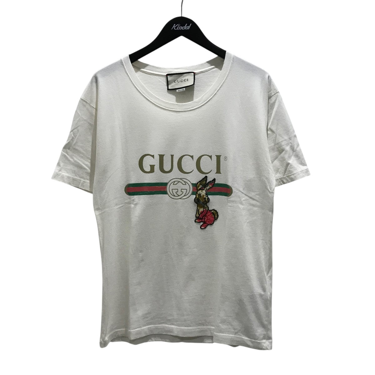 【GUCCI】メンズ ウェブストライプ ロゴ Tシャツ GUCCI】メンズ ウェブストライプ ロゴ Tシャツ Tシャツ・カットソー