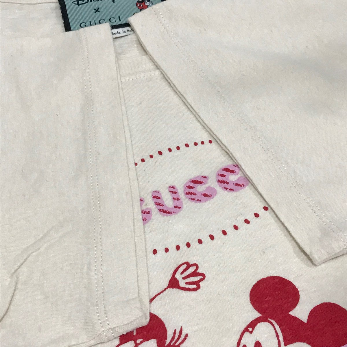 ミッキープリントTシャツ604176