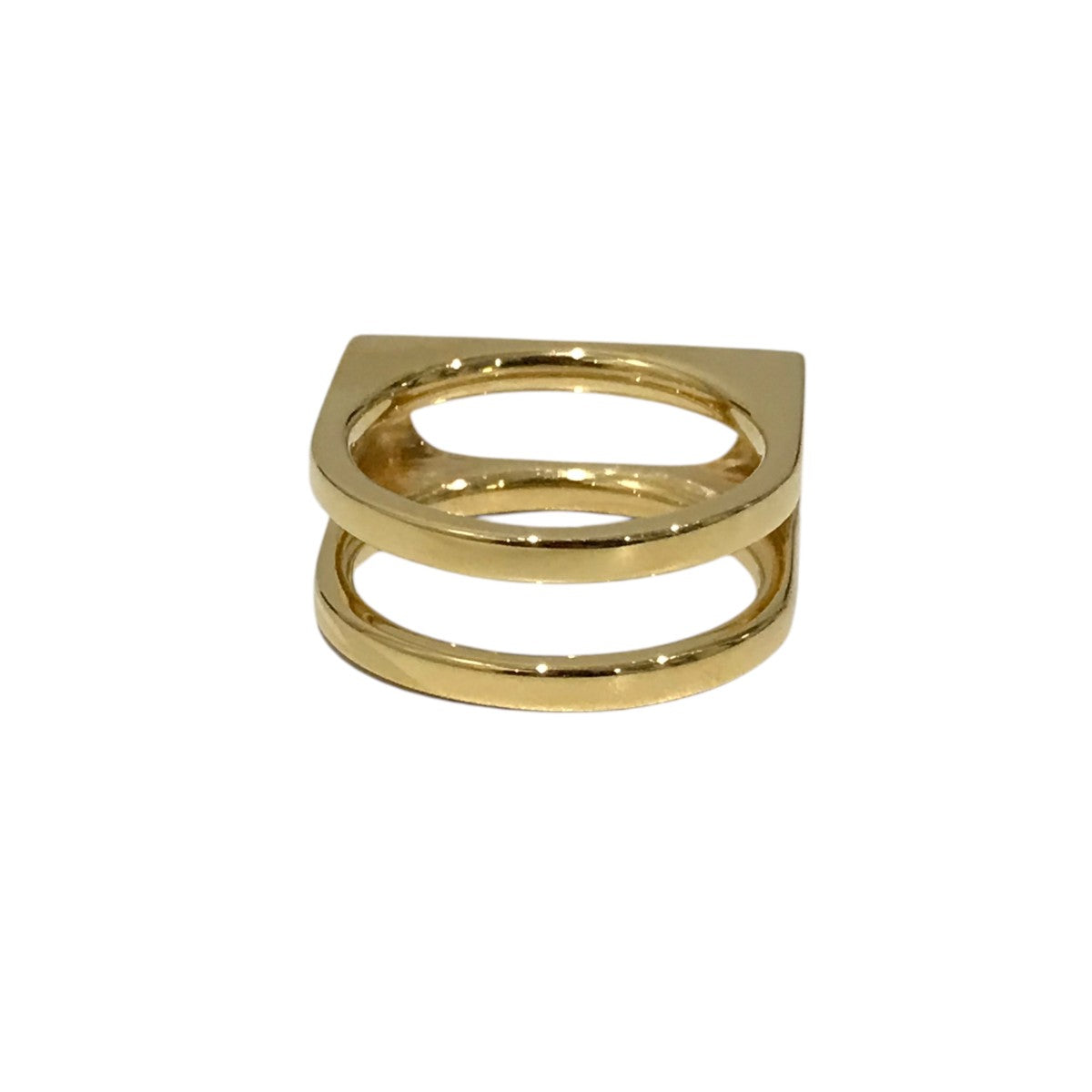 TOM WOOD 【CAGE RING SINGLE GOLD】9Kリング 古着・中古-2枚目のアイテム画像