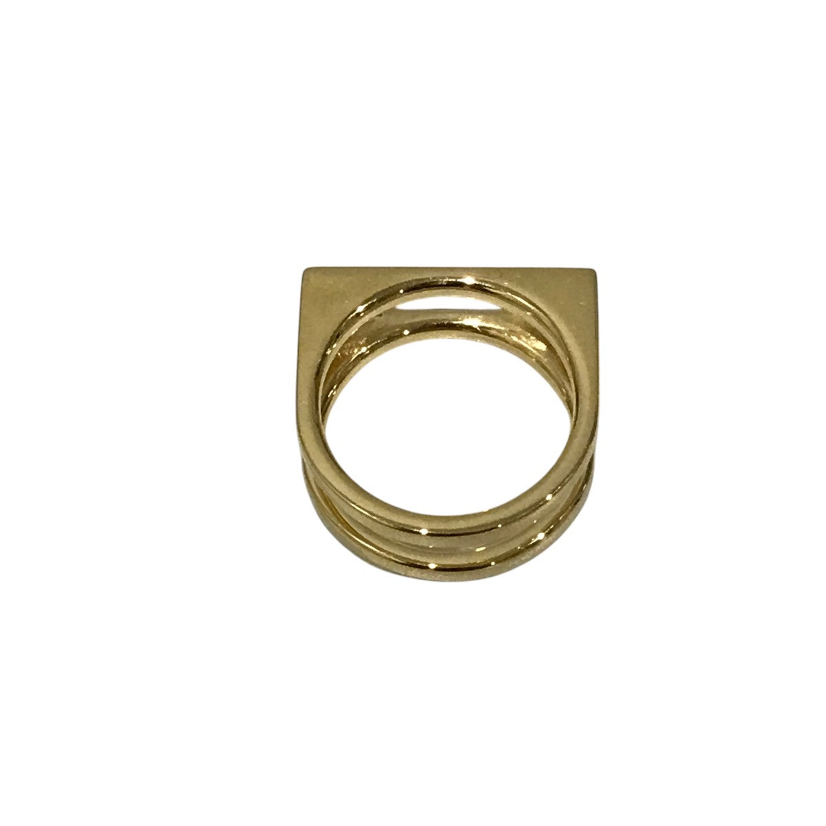 TOM WOOD(トムウッド) 【Cage Ring Single Gold】9Kリング